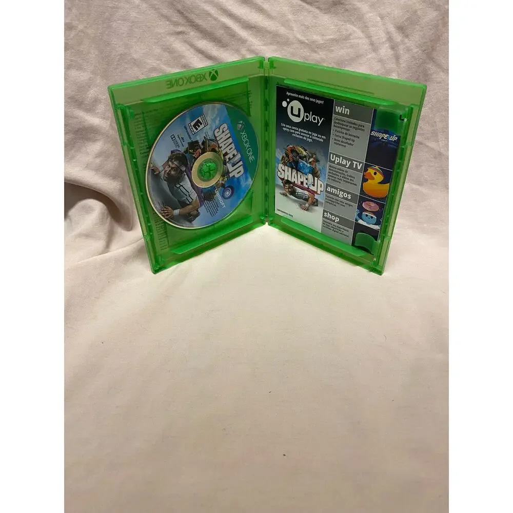 Shape Up (Microsoft Xbox One, 2014) Disc and Case (w/ insert)